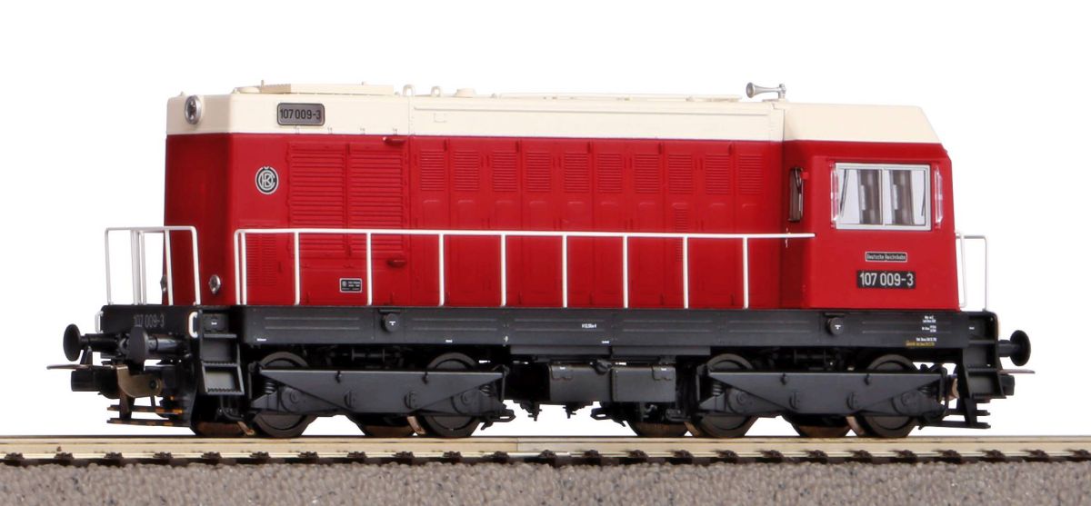 Piko H0 (1:87) 52421 - Diesellok BR 107 DR IV Wechselstromversion | Modellbahn | Modelleisenbahn