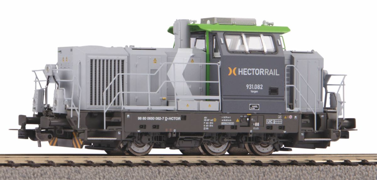 Piko H0 (1:87) 52669 - Diesellok Vossloh G6 Hector Rail VI (MTU) Wechselstromversion | Modellbahn | Modelleisenbahn