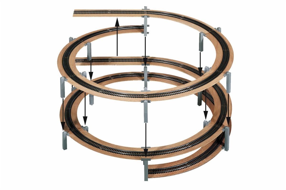 Noch N 53126 - LAGGIES Gleiswendel-Komplettbausatz, Aufbaukreis | Modellbahn | Modelleisenbahn