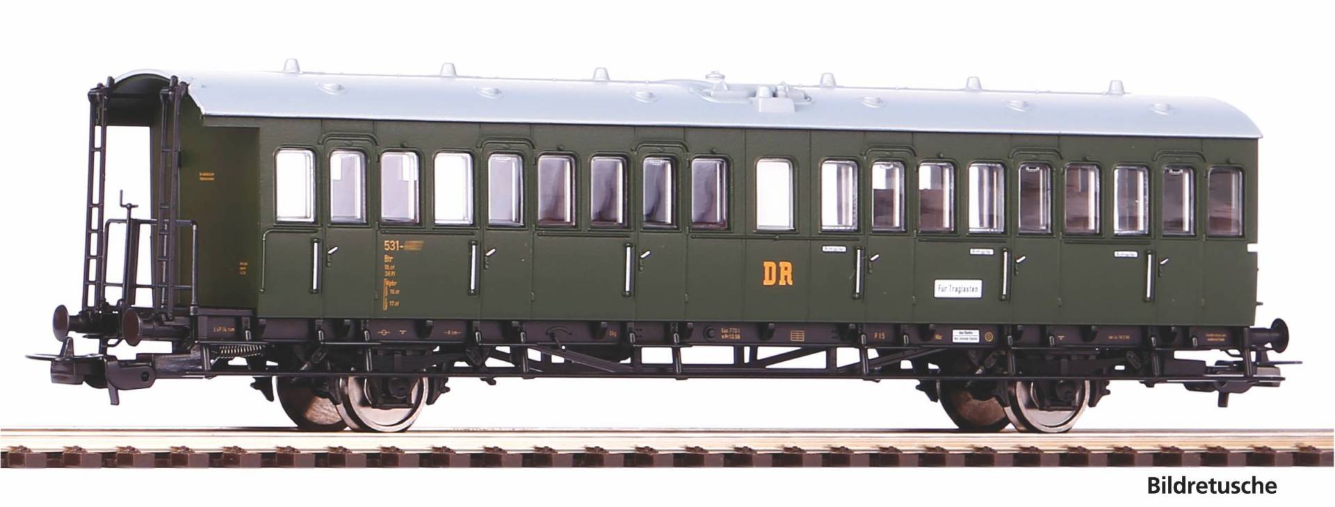 Piko H0 (1:87) 53193 - Sachsenwagen Bp DR III Modellbahn