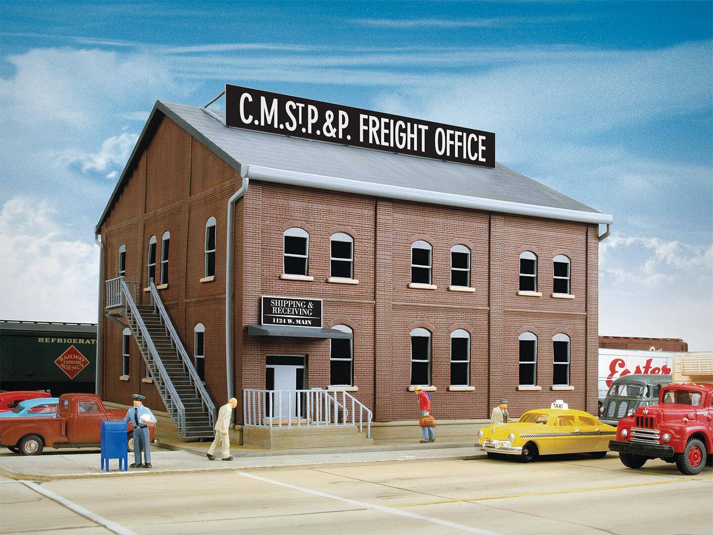 Walthers H0 (1:87) 532953 - Speditionsgebäude | Modellbahn | Modelleisenbahn
