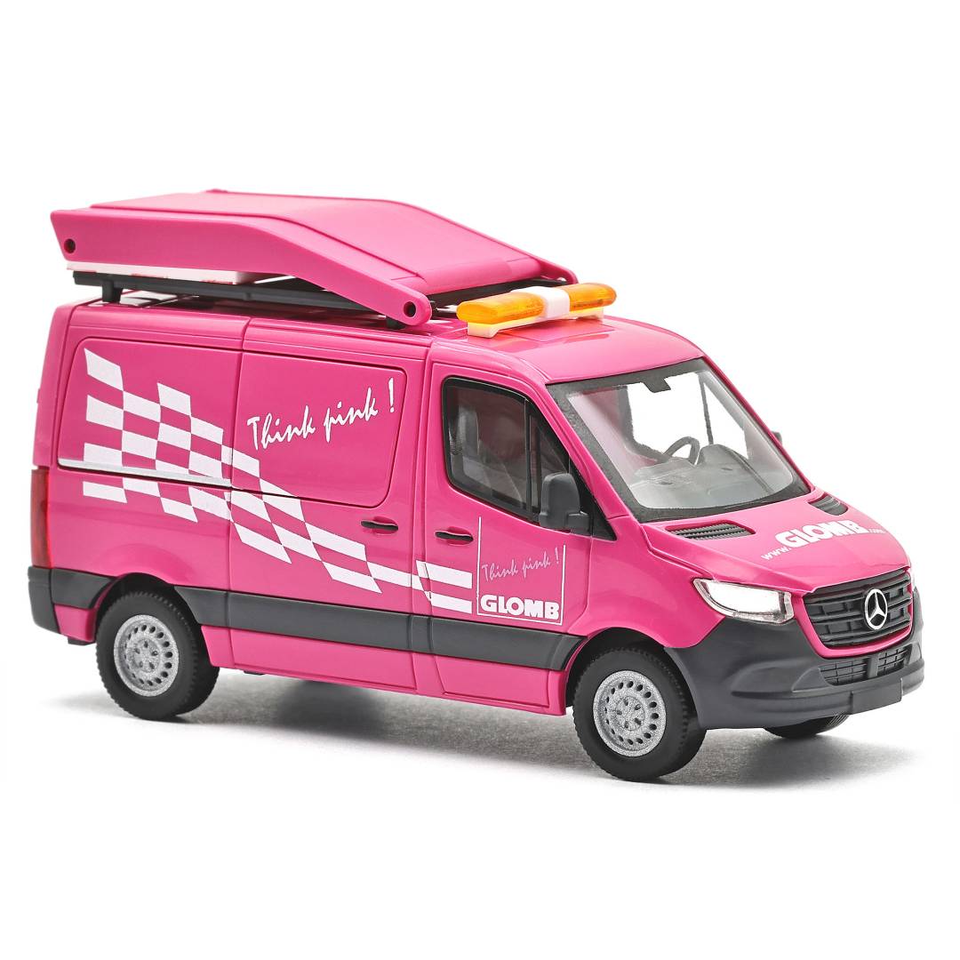 Busch H0 (1:87) 53471 - Mercedes-Benz Sprinter kurzer Radstand Flachdach, Glomb | Modellbahn | Modelleisenbahn