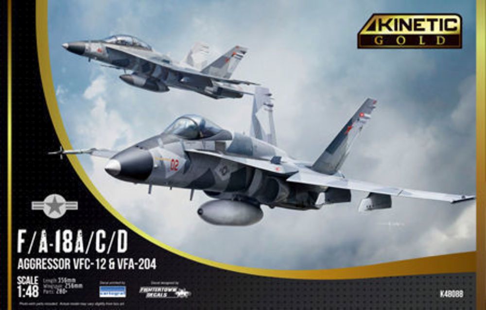 KINETIC K48088 - 1:48 F/A-18A/D AGRESSOR | Modellbau