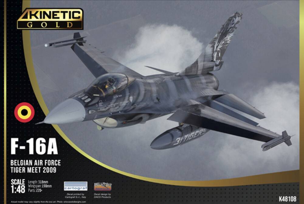 KINETIC K48108 - F-16A MLU Tiger Meet 2009 | Modellbau