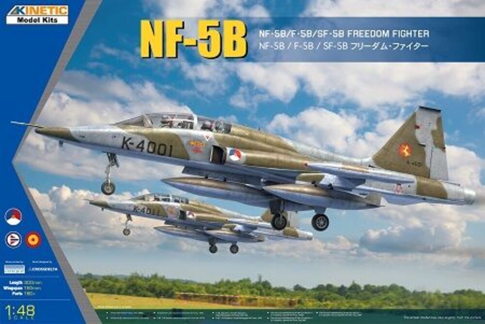 KINETIC K48117 - 1:48 NF-5B Freedom Fighter II (I | Modellbau