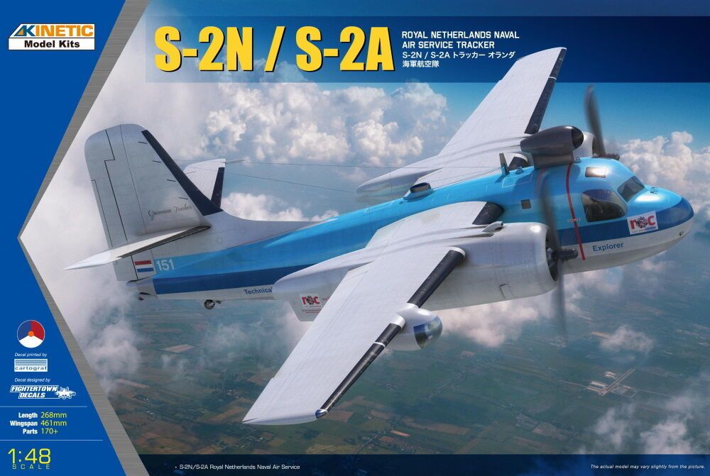 KINETIC KI-K48118 - 1:48 S-2A NETHERLANDS | Modellbau