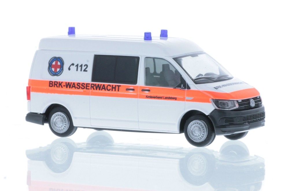 Rietze H0 (1:87) 53726 - Volkswagen T6 Wasserwacht Landsberg a. Lech, 1:87 | Modellbahn | Modelleisenbahn