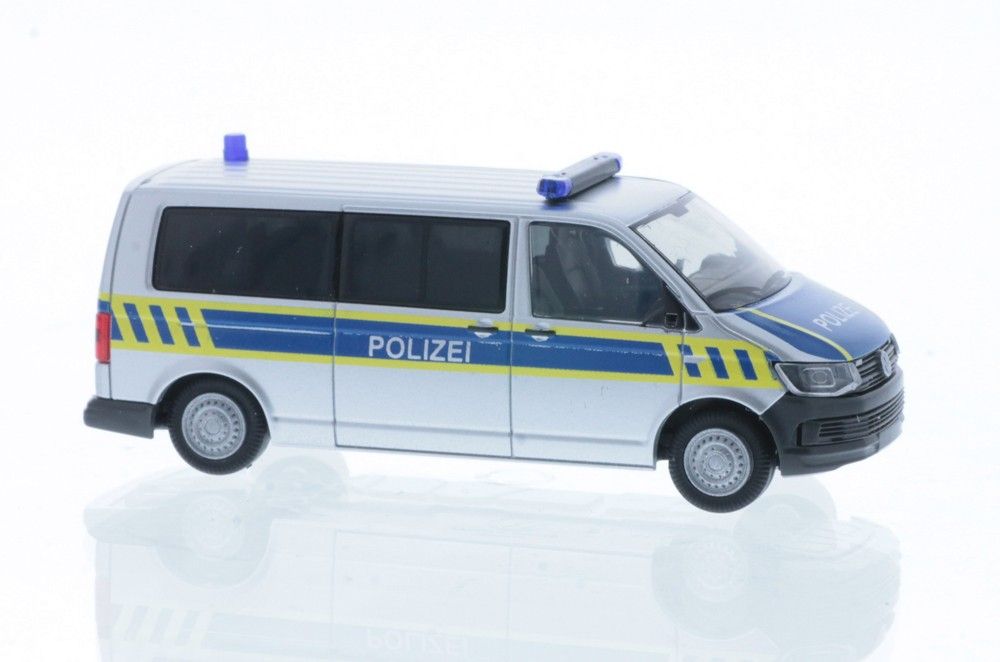 Rietze H0 (1:87) 53734 - Volkswagen T6 Polizei Sachsen-Anhalt, 1:87 | Modellbahn | Modelleisenbahn