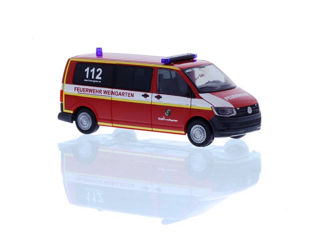 Rietze H0 (1:87) 53757 - Volkswagen T6 FW Weingarten, 1:87 | Modellbahn | Modelleisenbahn
