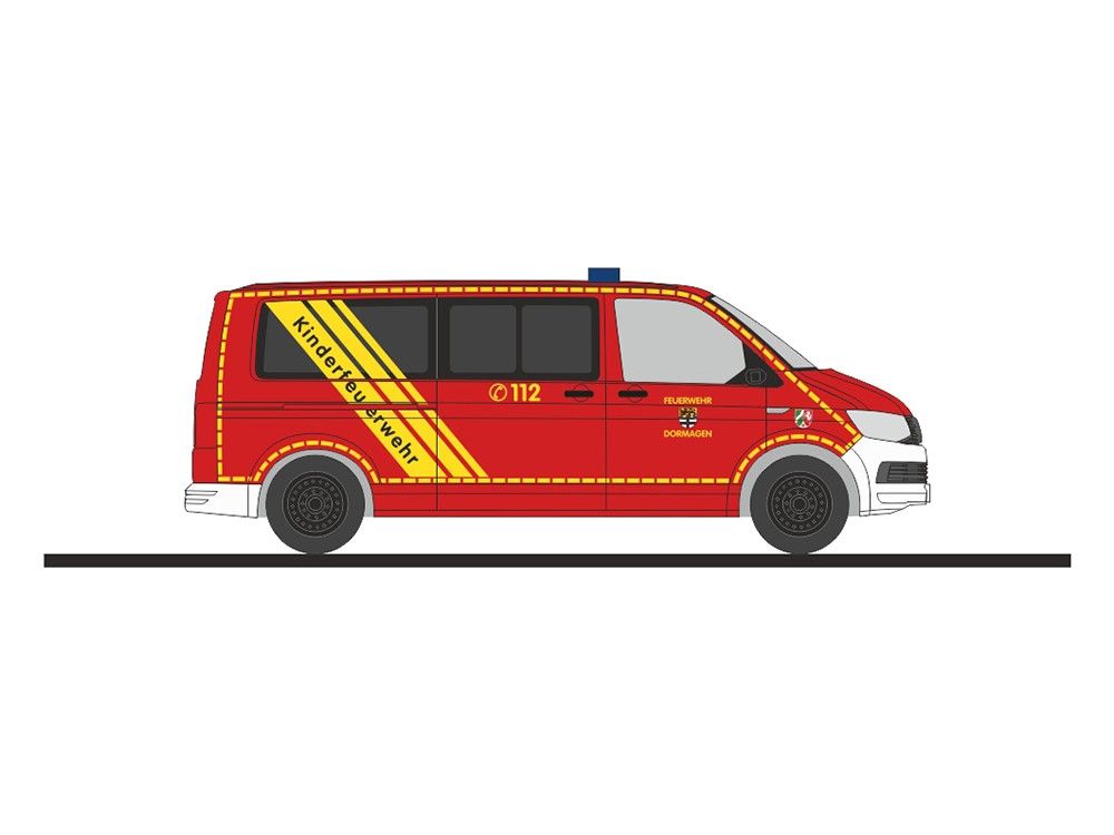 Rietze H0 (1:87) 53793 - Volkswagen T6 FW Dormagen, 1:87 | Modellbahn | Modelleisenbahn
