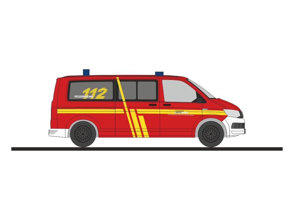 Rietze H0 (1:87) 53809 - Volkswagen T6 FW Krefeld, 1:87 | Modellbahn | Modelleisenbahn