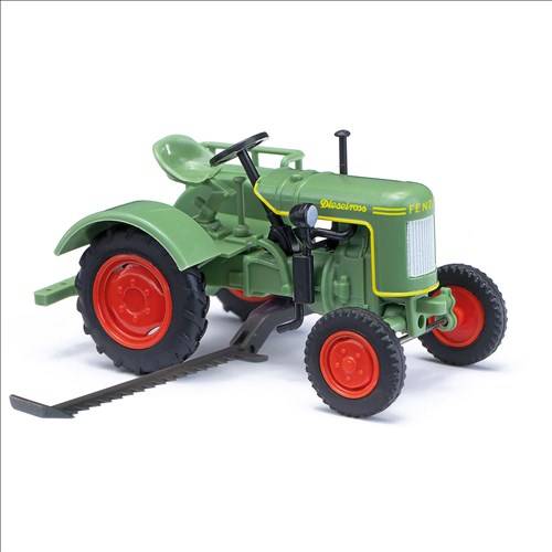 Busch H0 (1:87) 54153 - Fendt F 15 Dieselross mit Mähbalken | Modellbahn | Modelleisenbahn