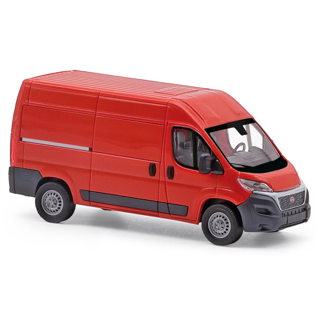 Busch H0 (1:87) 54601 - Fiat Ducato, Rot FORMNEUHEIT | Modellbahn | Modelleisenbahn