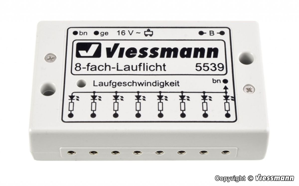 Viessmann 5539 - 8-fach-Lauflicht | Modellbahn | Modelleisenbahn