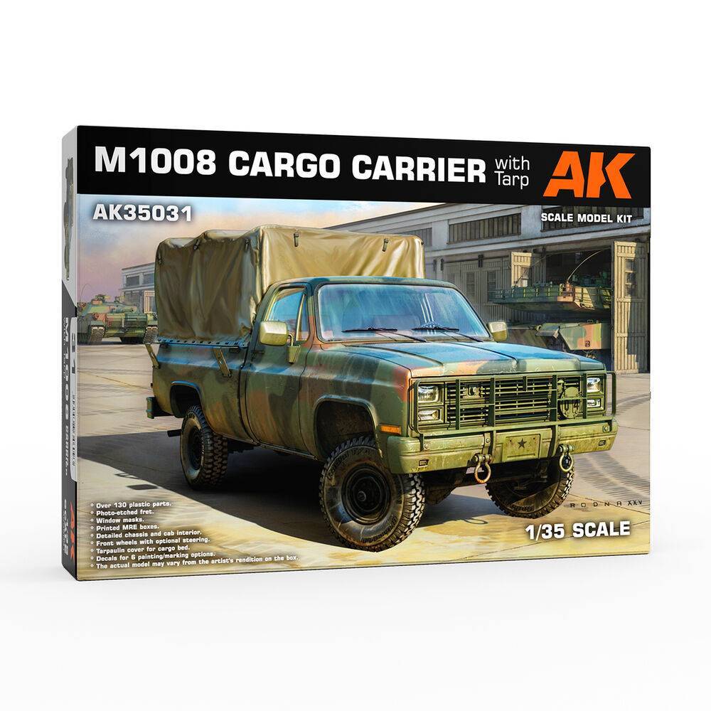 AK Interactive AK35031 - M1008 TROOP CARRIER WITH TARP | Modellbau