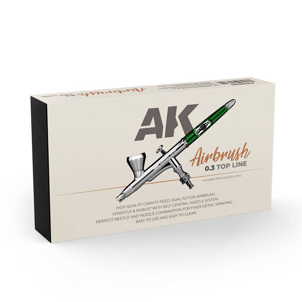 AK Interactive AK9600 - AK AIRBRUSH 0.3 TOP LINE | Tabletop
