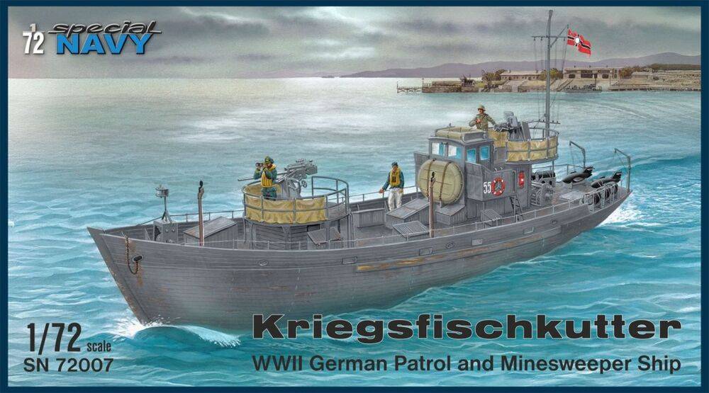 Special Hobby 100-SN72007 - Kriegsfischkutter WWII German Patrol and Minesweeper Ship | Modellbau