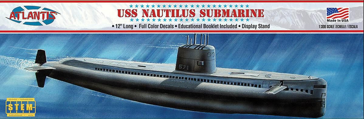 Atlantis 560750 - 1/300 SSN571 Nautilus | Modellbau