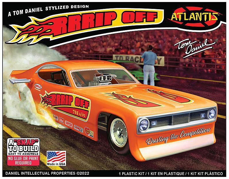 Atlantis 568277 - 1/32 Snap Tom Daniel RRRRip Off Funny Car | Modellbau