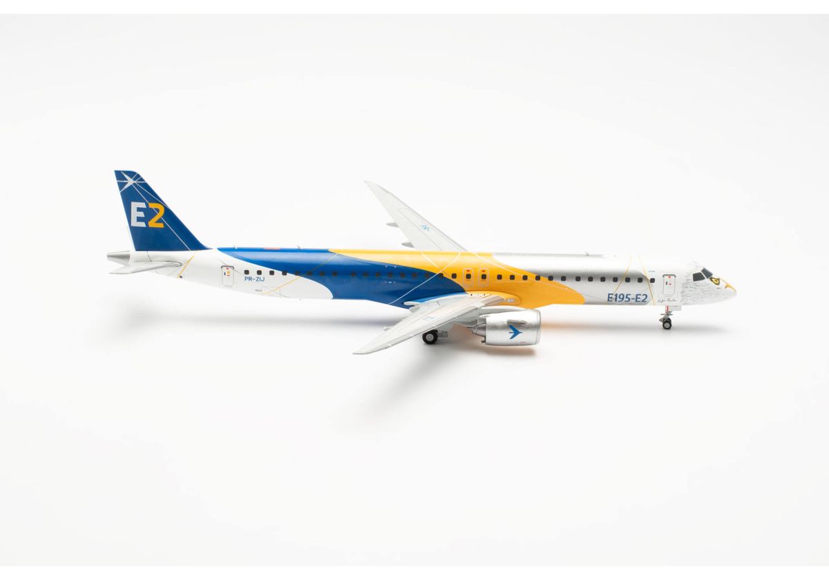 Herpa 572064 - Embraer E195-E2 "Profit Hunter - Golden Eagle" - PR-ZIJ | Modellbahn | Modelleisenbahn