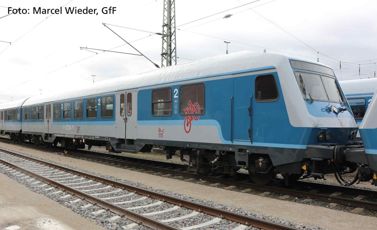 Piko H0 (1:87) 58526 - Nahverkehrssteuerwagen Wittenberg 2. Klasse GFF VI | Modellbahn | Modelleisenbahn