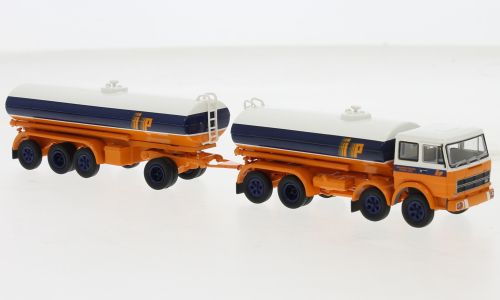 Brekina H0 (1:87) 58556 - Fiat 691 Millepiedi, Tankzug, | Modellbahn | Modelleisenbahn