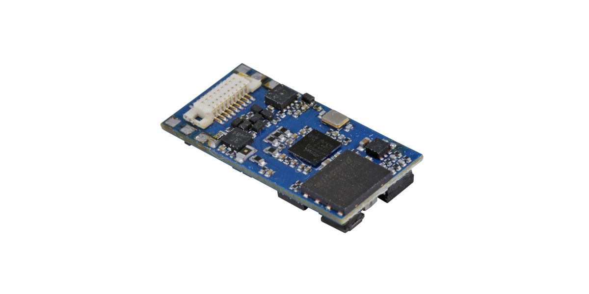 ESU 58818-S0028 - LokSound 5 micro DCC/MM/SX/M4, Next18, Retail, mit Lautsprecher 11x15mm, Spurweite: N, TT, H0, bespielt mit BR 44 Öl | Modellbahn |