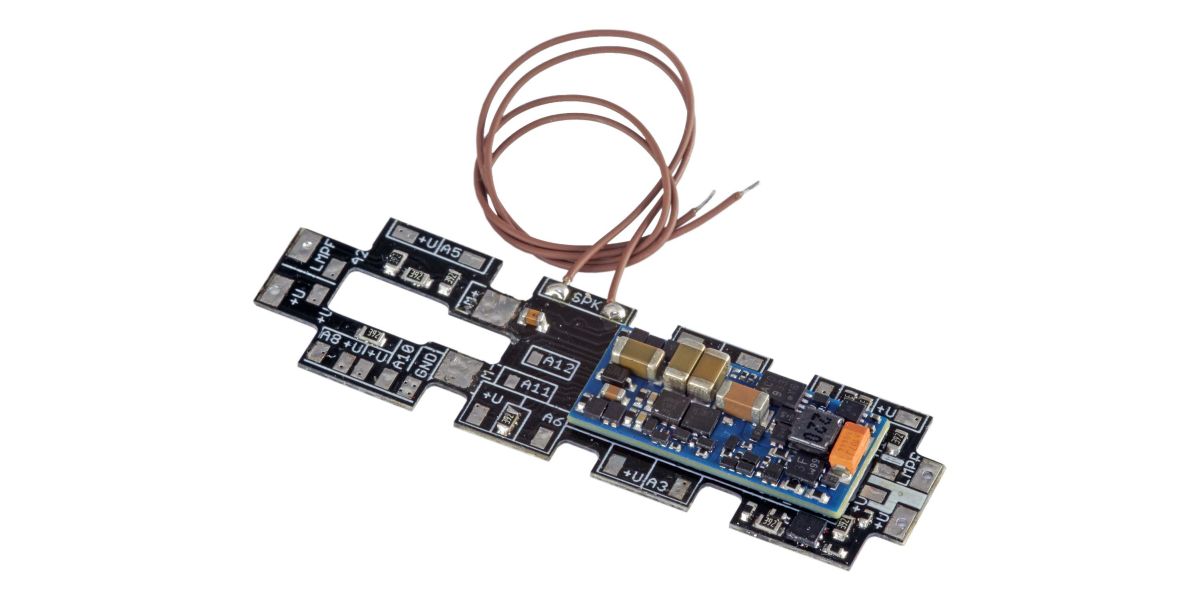 ESU 58941-S0526 - LokSound 5 micro DCC Direct Kato USA Widebody, Retail, Spurweite: N - bespielt mit: Diesel EMD-16-645E-4EXH-NT Speicher 128MBit |