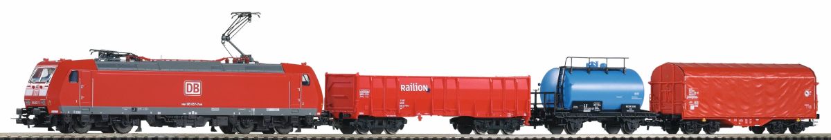 Piko 59015 - PIKO SmartControl WLAN Set Güterzug BR 185 mit 3 Güterwagen | Modellbahn | Modelleisenbahn