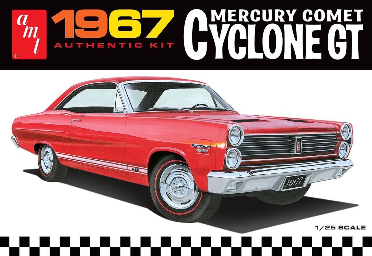 Round2 591386 - 1/25 1967 Mercury Cyclone GT | Modellbau