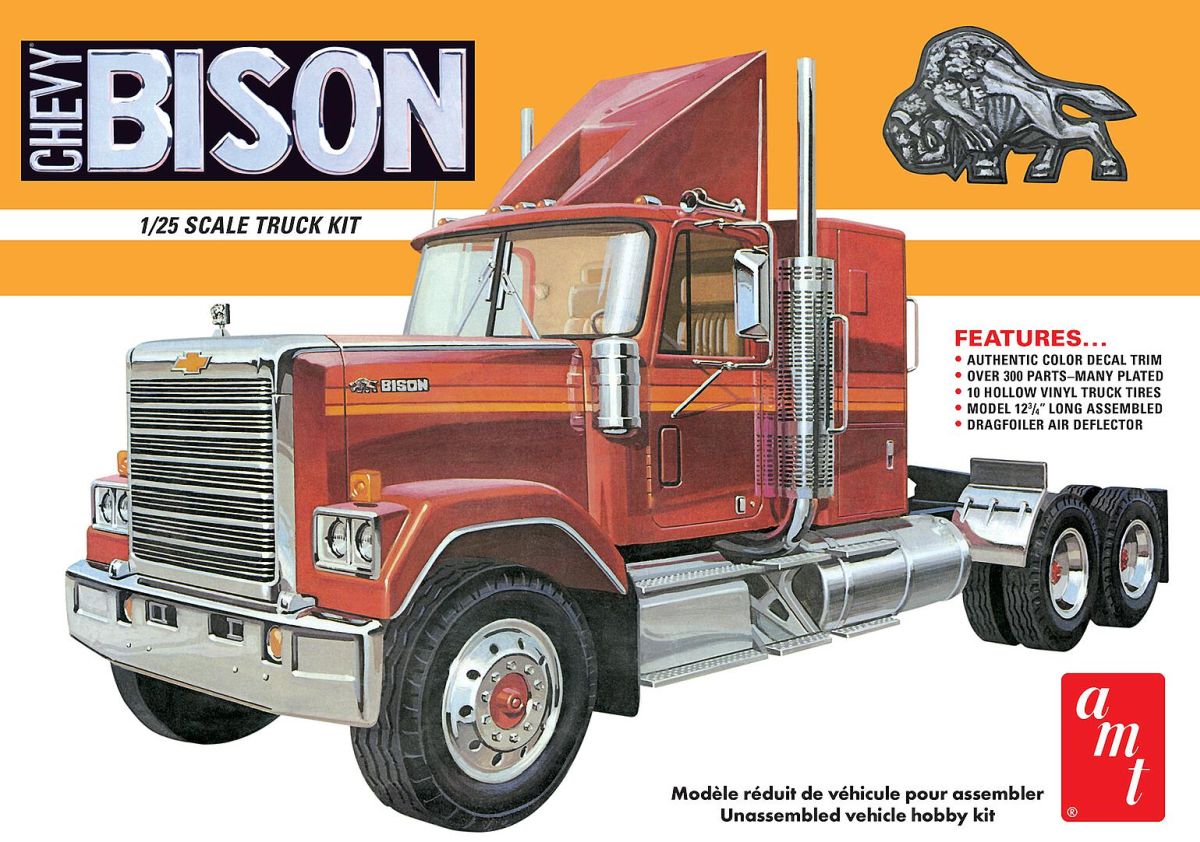 Round2 591390 - 1/25 Chevrolet Bison Conventional Tractor | Modellbau