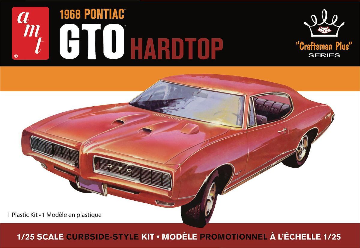 Round2 591411 - 1/25 1968 Pontiac GTO Hardtop Craftsman Plus | Modellbau