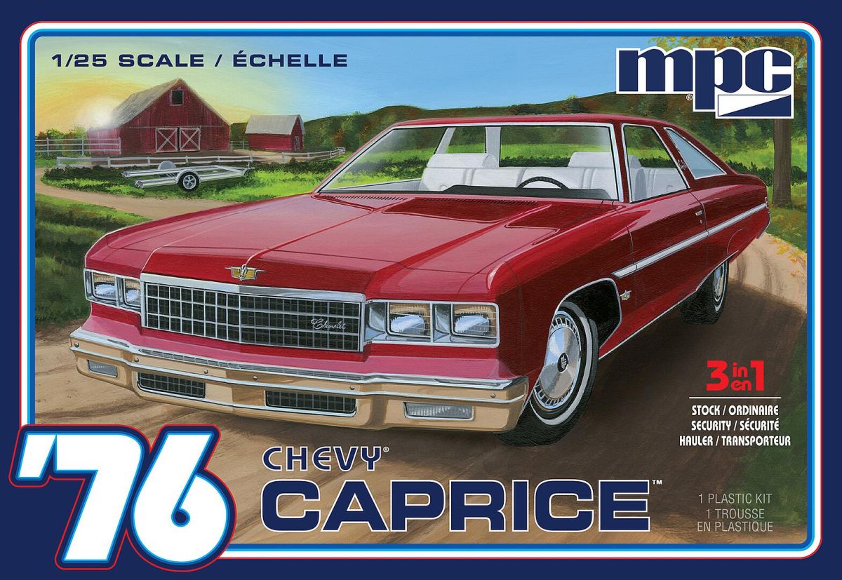 Round2 592963 - 1/25 1976er Chevy Caprice | Modellbau