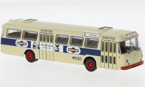 Brekina H0 (1:87) 59367 - Büssing Senator 12 D, 1962, B | Modellbahn | Modelleisenbahn