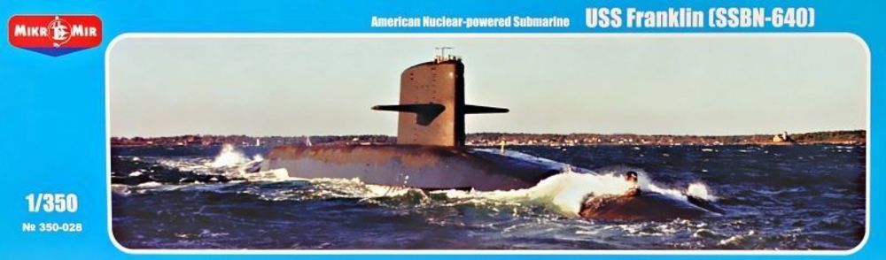 Micro Mir AMP MM350-028 - 1:350 SSBN Franklin-class | Modellbau