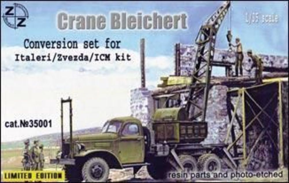 ZZ Modell ZZ35001 - 1:35 Crane Bleichert, Conversion set | Modellbau