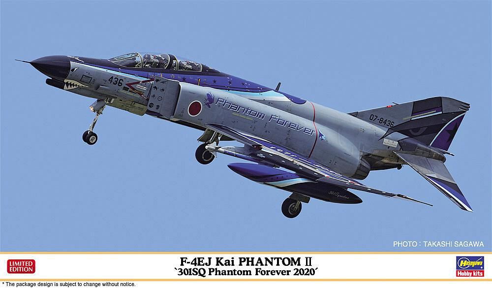 Hasegawa 602355 - 1/72 F-4EJ Kai Phantom II, 301sq Phantom Forever 2020 | Modellbau