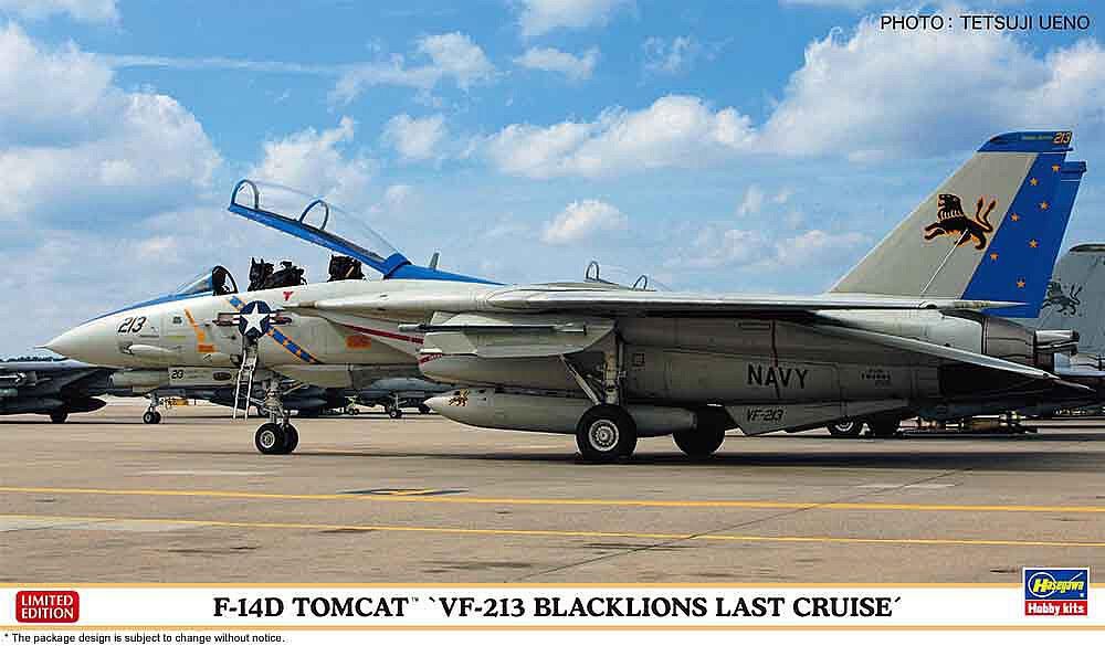 Hasegawa 602406 - 1/72 F-14D Tomcat, VF 213, Blacklions last cruise | Modellbau