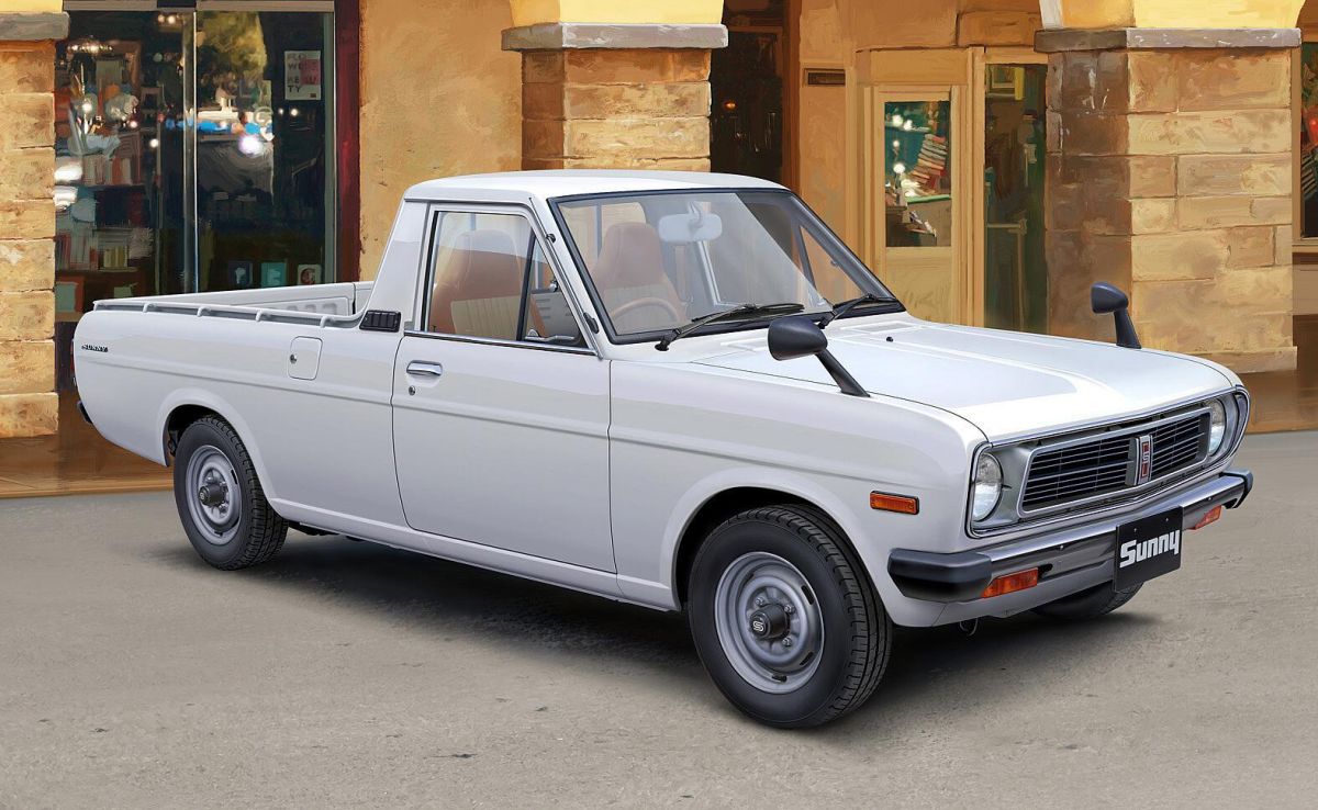 Hasegawa 621120 - 1/24 Nissan Sunny Truck (GB121) Oldtimer | Modellbau