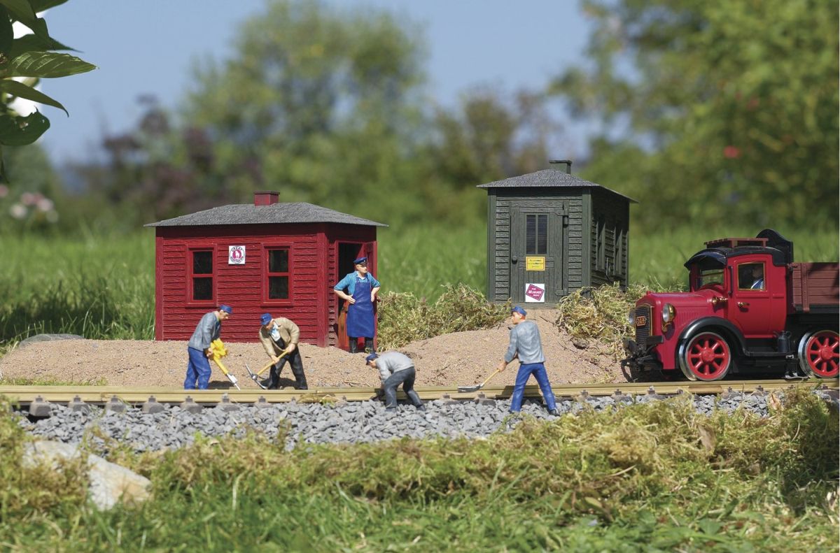 Piko G 62113 - Gleisbau Hütten | Modellbahn | Modelleisenbahn