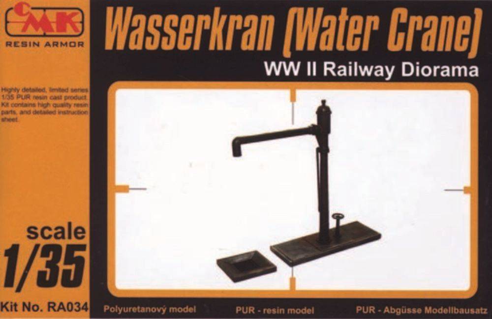 CMK 129-RA034 - Wasserkran (Water Crane) WW II Railway Diorama | Modellbau