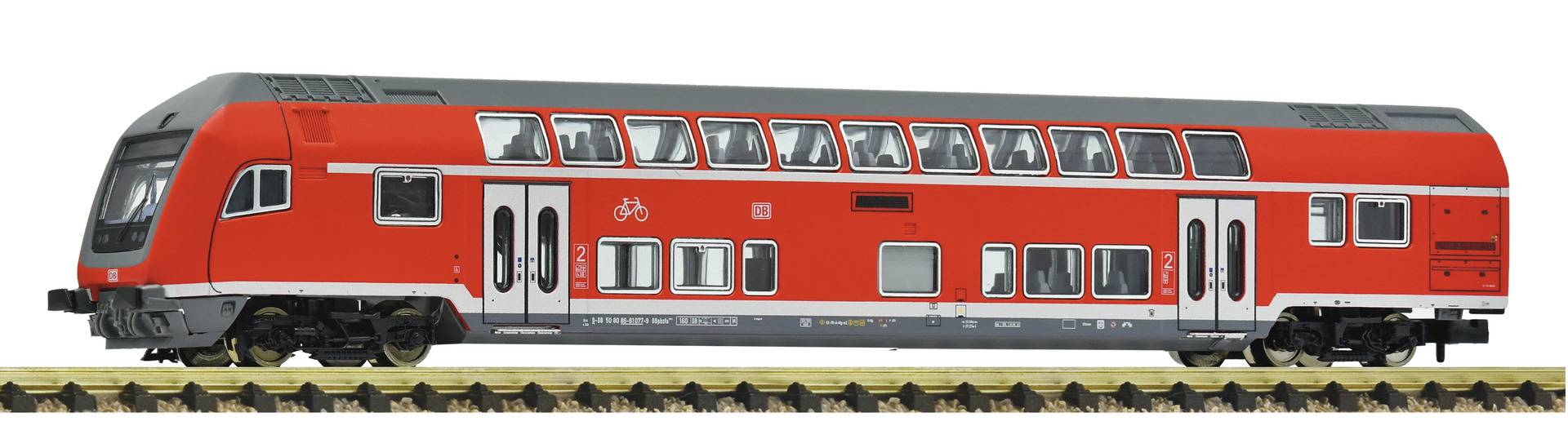 Fleischmann N 6270082 - Doppelstock-Steuerwagen 2. Klasse, DB AG | Modellbahn | Modelleisenbahn