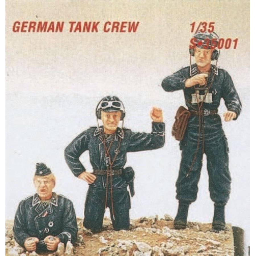 CMK 129-F35001 - Deutsche Panzer Besatzung | Modellbau