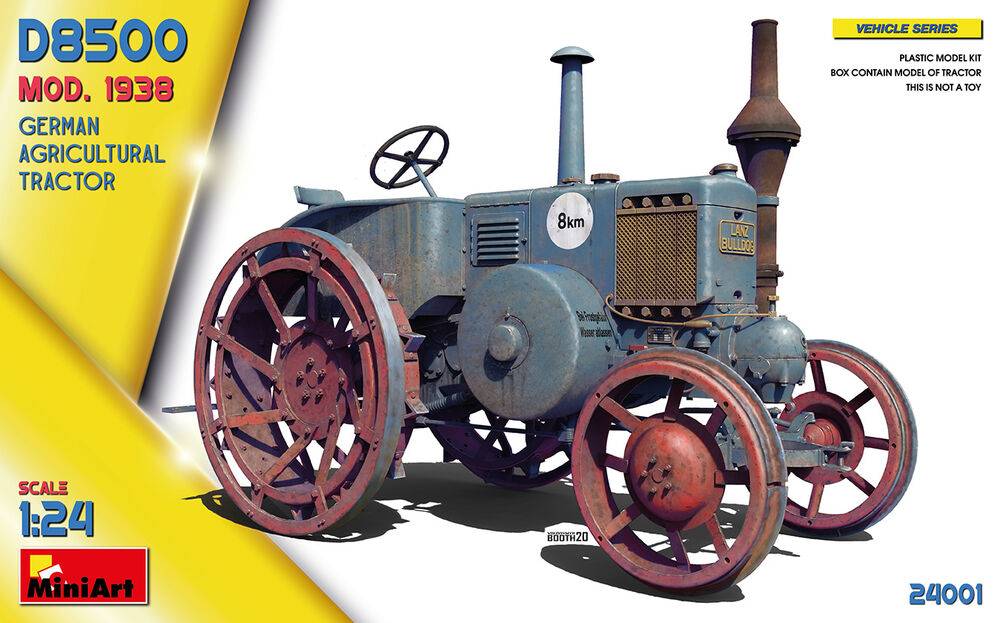 MiniArt 24001 - German Agricultural Tractor D8500 Mod. 1938 | Modellbau