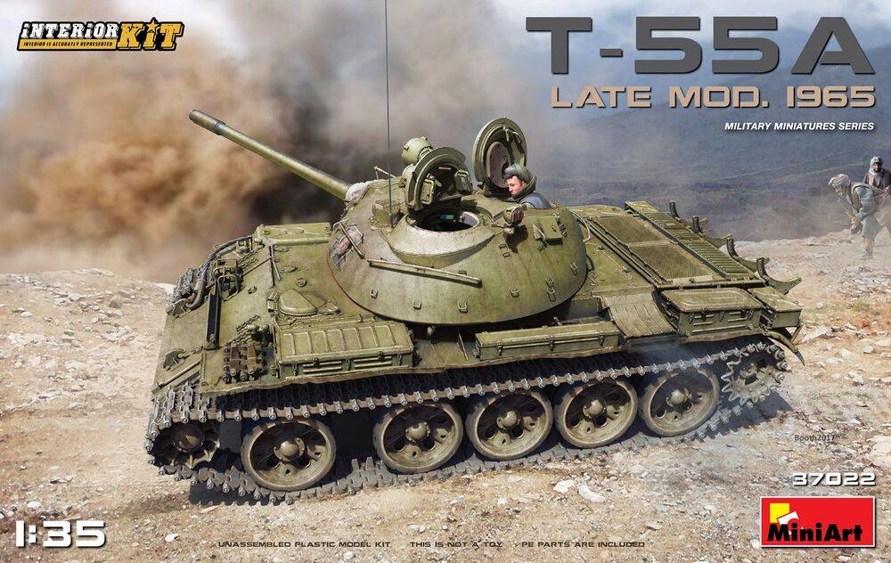 MiniArt 37022 - T-55A Late Mod. 1965 Interior Kit | Modellbau