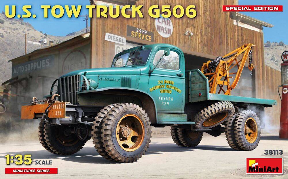 MiniArt 38113 - U.S. Tow Truck G506. Special Edition | Modellbau