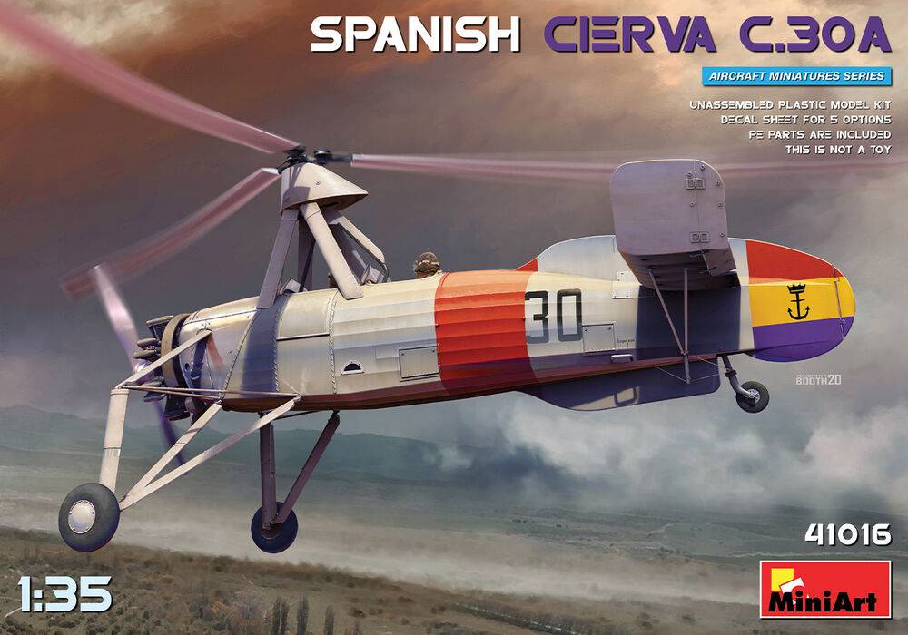 MiniArt 41016 - Spanish Cierva C.30A | Modellbau