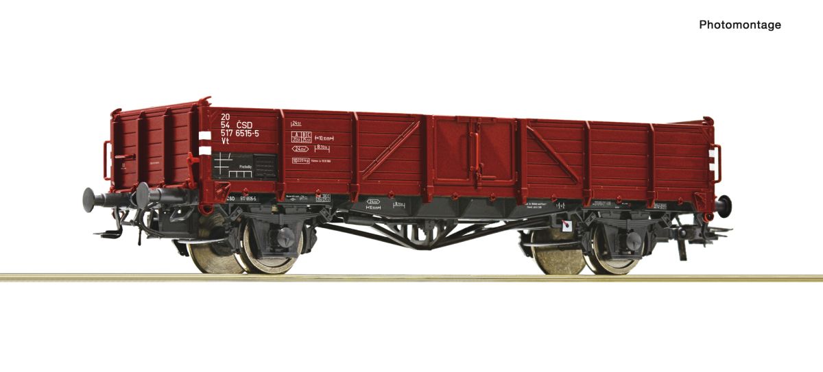 Roco H0 (1:87) 6600118 - Offener Güterwagen, CSD | Modellbahn | Modelleisenbahn
