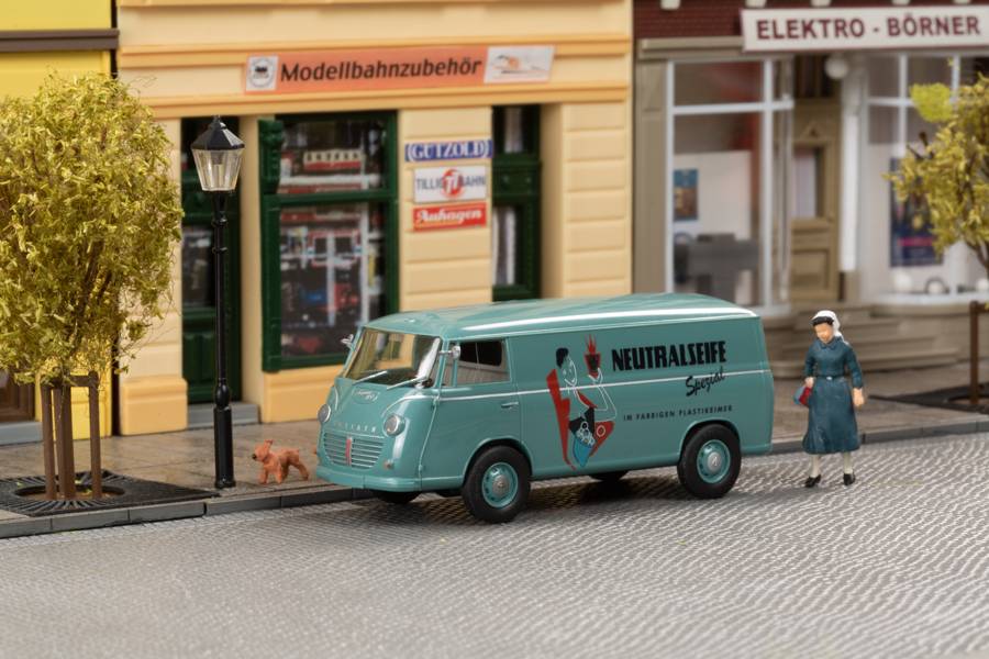 Minicar H0 (1:87) 66012 - Goliath Express 1100 Kastenwagen Haka-Werk | Modellbahn | Modelleisenbahn