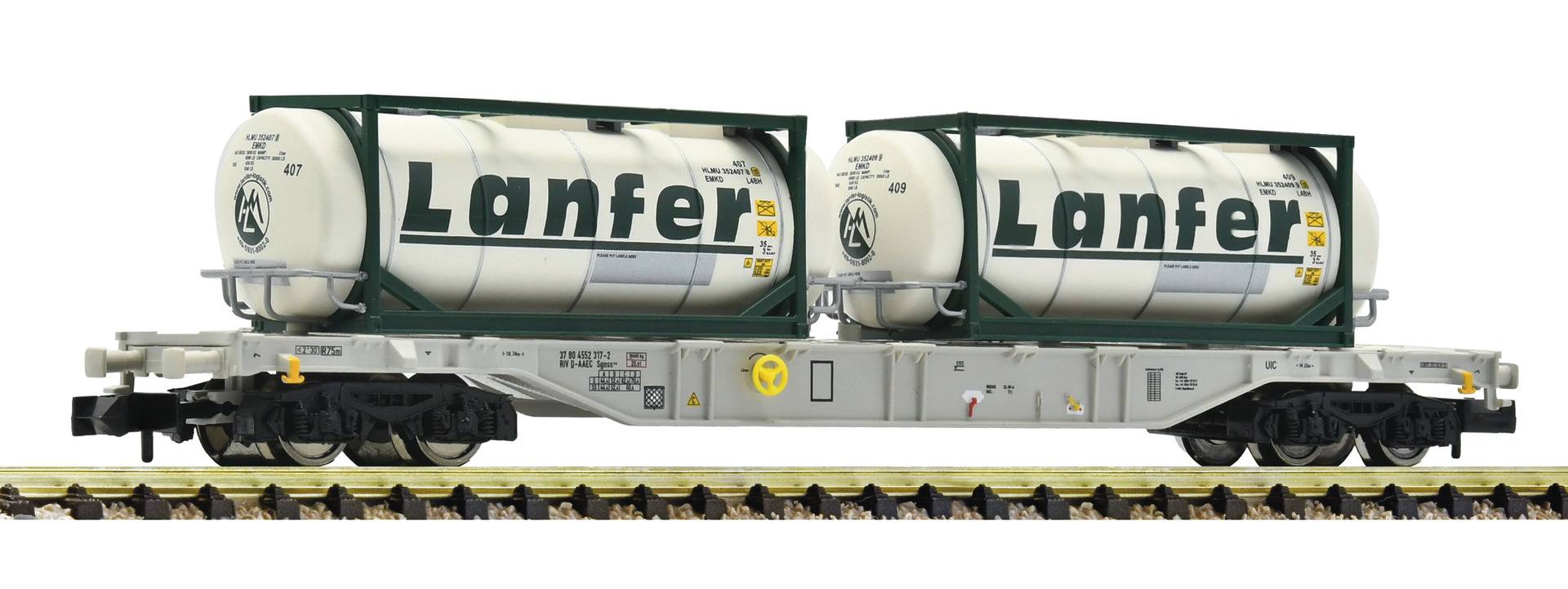 Fleischmann N 6660088 - Containertragwagen | Modellbahn | Modelleisenbahn